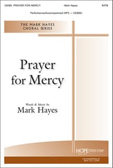 Prayer for Mercy SATB choral sheet music cover